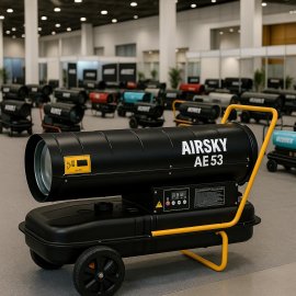 AIRSKY AE50 Bacasız Mazotlu Isıtıcı Isımak Tip