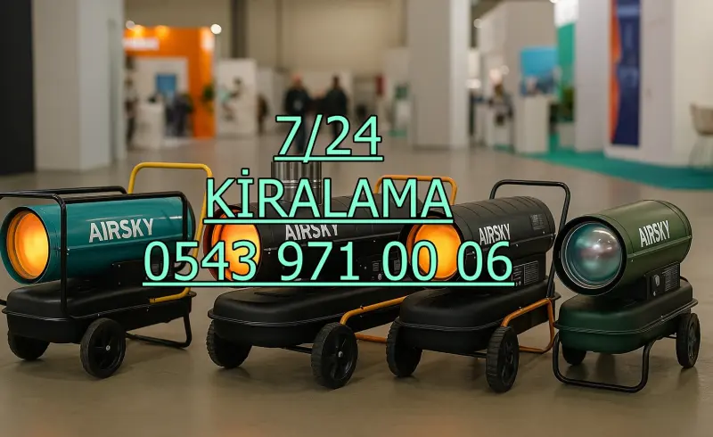 Başakşehir ve Sultanbeyli Isımak Isıtıcı Kiralama
