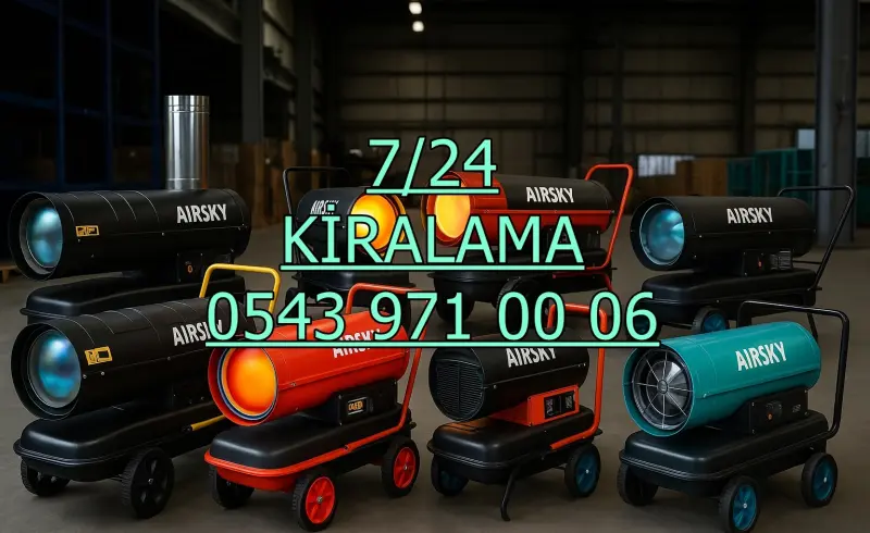 Muğla ve Bodrum Isımak Isıtıcı Kiralama